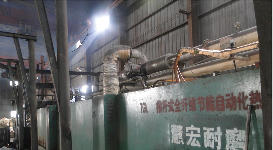 推桿式全纖維節(jié)能自動(dòng)化熱處理生產(chǎn)線